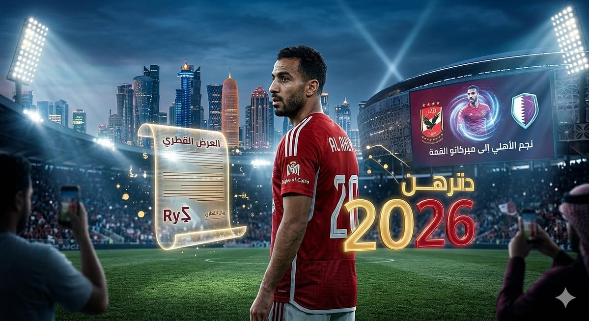 تفاصيل العرض القطري الضخم لضم نجم الأهلي في الصيف