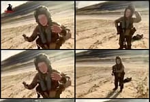 القصة الكاملة لفيديو الطيارة الأمريكية في الكويت