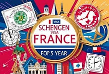 فيزا شنغن فرنسا 5 سنوات 11320897353