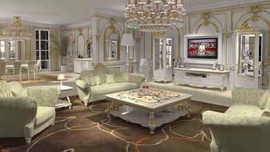 living collezione botticelli laccato bianco e foglia oro1435734268