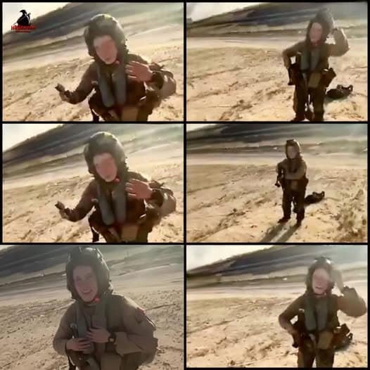 القصة الكاملة لفيديو الطيارة الأمريكية في الكويت